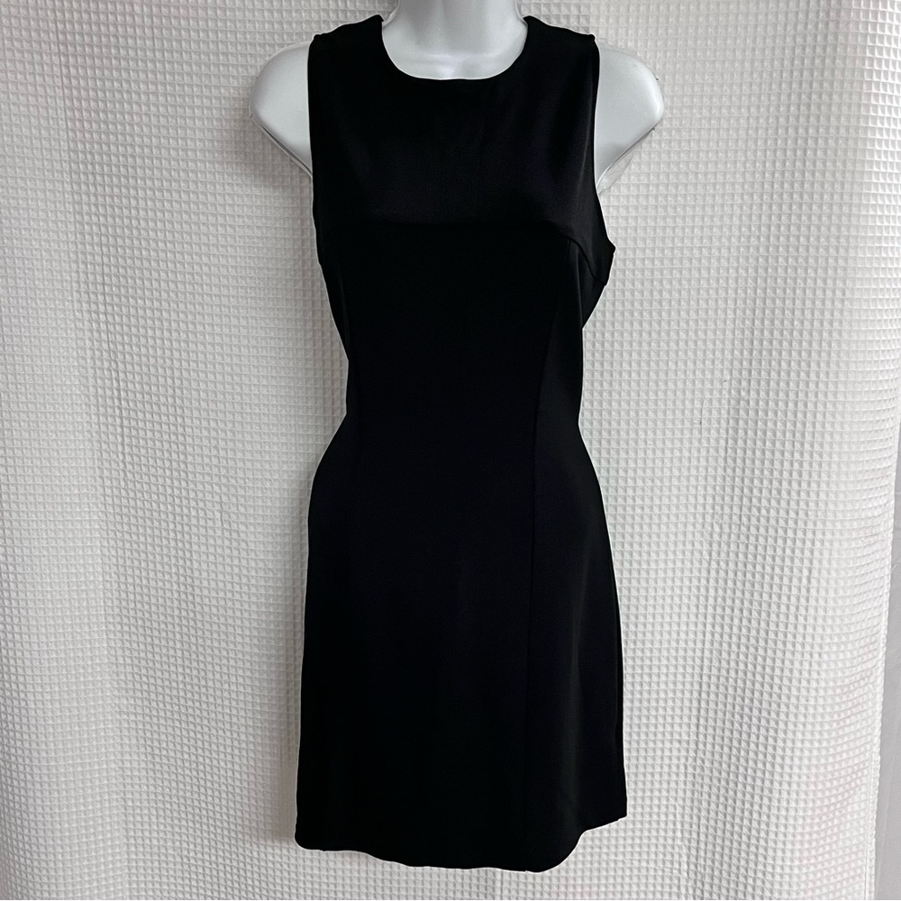 Marian & Maral ladies Black Sleeveless Sheath Mini Dress size large